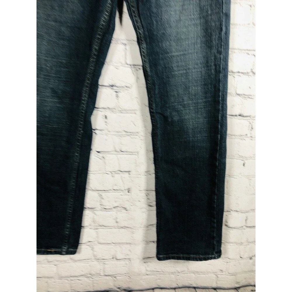 Signature by Levi Strauss & Co. Men Relaxed Fit Stretch Dark Wash Jeans W30 L32